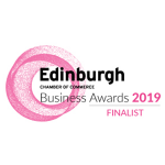 Edinburgh Chamber of Commerce Service Excellence 2019 finalist