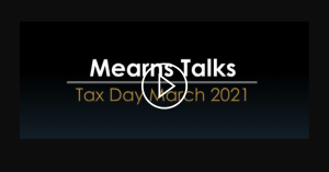 Image with a video link to click to play Mearns Talks tax day discussion